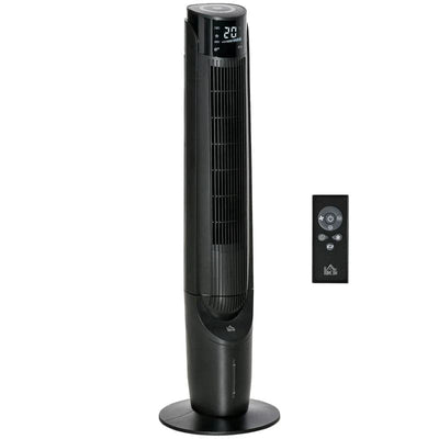 Maplin Plus Ice Cooling Oscillating Tower Fan - Black