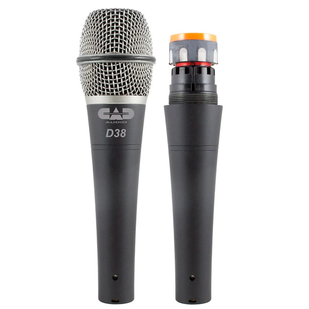 CAD Live D38 Supercardioid Dynamic Instrument Microphone - Pack of 3