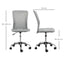 ProperAV Extra Armless Adjustable Mesh Office Chair