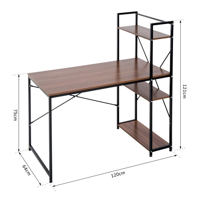 ProperAV Extra Bookshelf Desk & Chair Bundle - maplin.co.uk