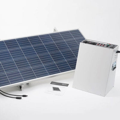 Hubi Solar 125Ah Power Station 750 Premium Kit for Off Grid Buildings