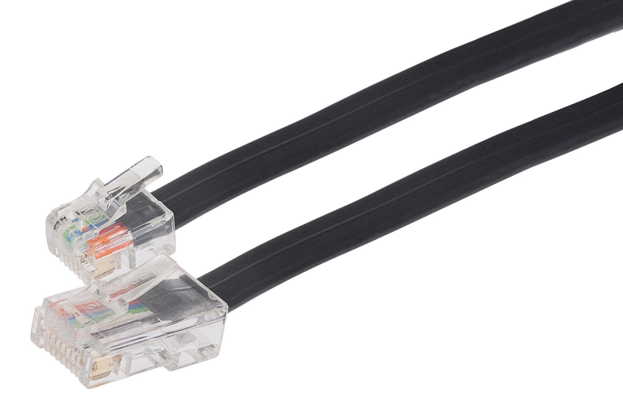 Maplin RJ11 to RJ45 ADSL Telephone Cable - Black, 3m | Cables