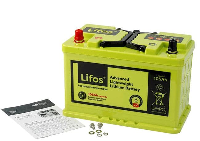 Lifos 105Ah Lithium Phosphate Battery | Batteries | Maplin Electronics