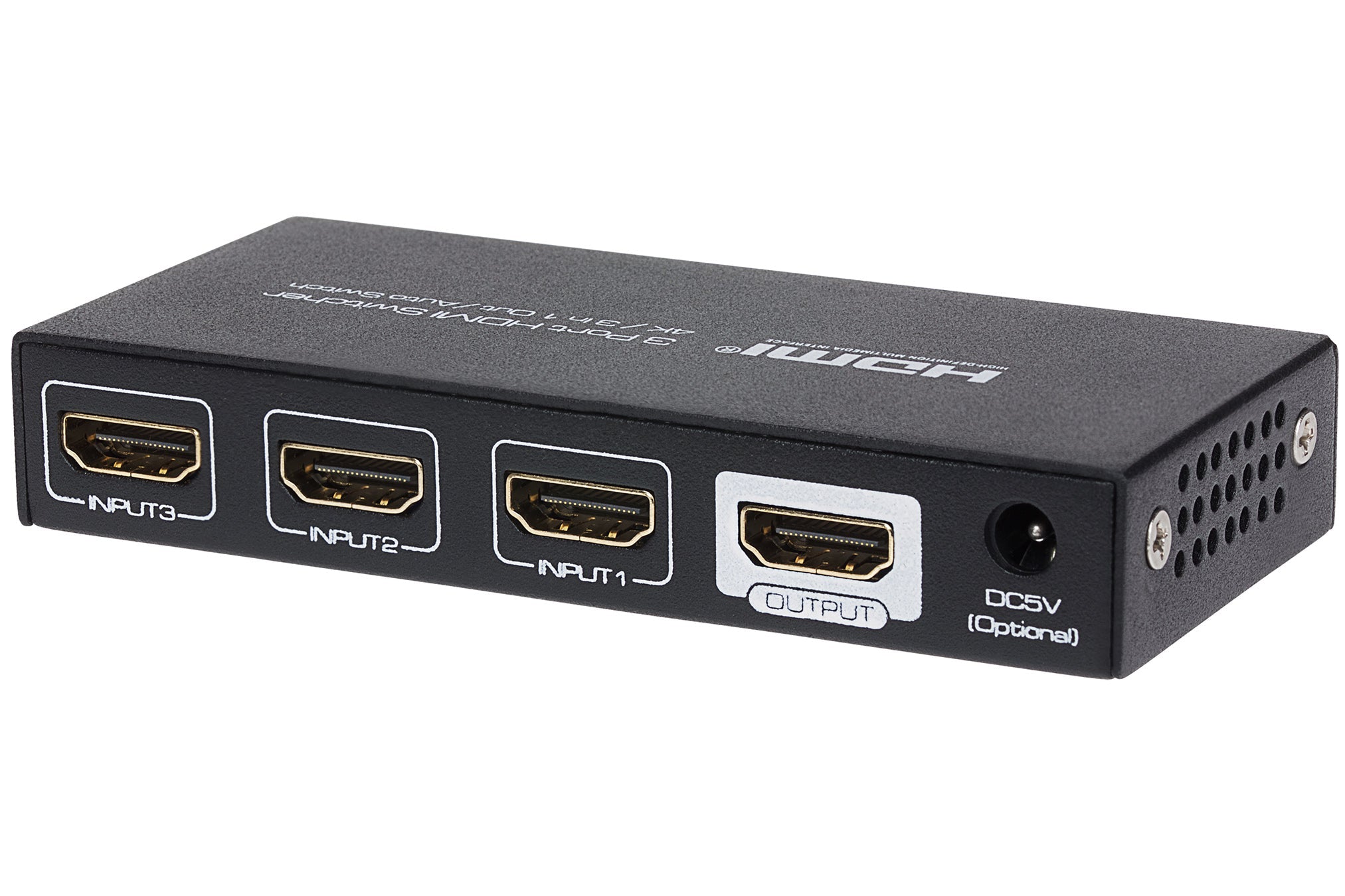 MPS HDMI Switch 3 Port In 1 Port Out 4K 30Hz Resolution with Remote ...