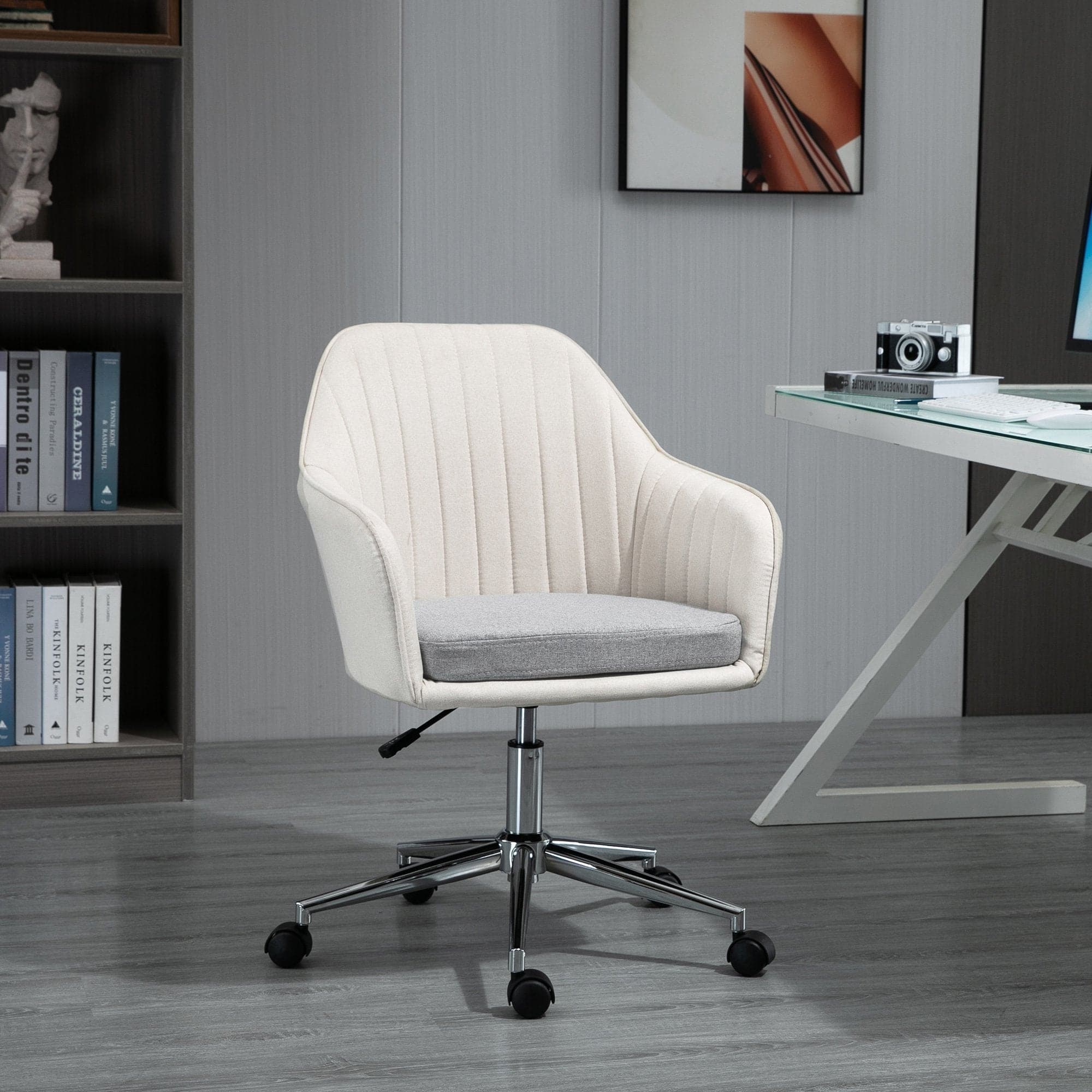 Scallop on sale swivel chair