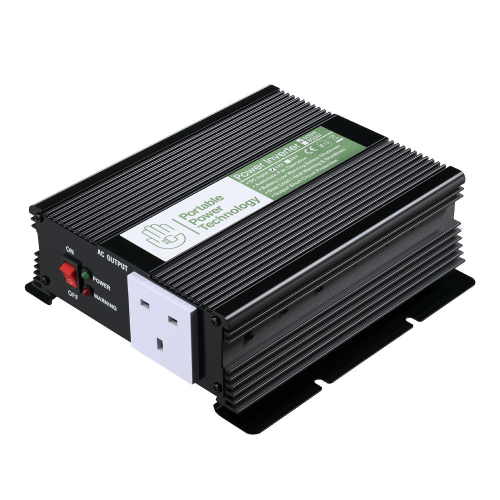 Portable Power Technology 600W 12V Power Inverter - maplin.co.uk