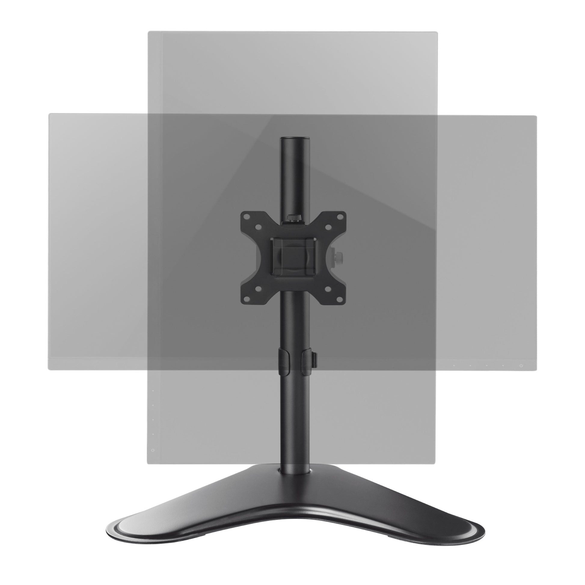 ProperAV 17"- 32" Desk PC Monitor Mount with Freestanding Base (VESA Max. 100x100) - maplin.co.uk