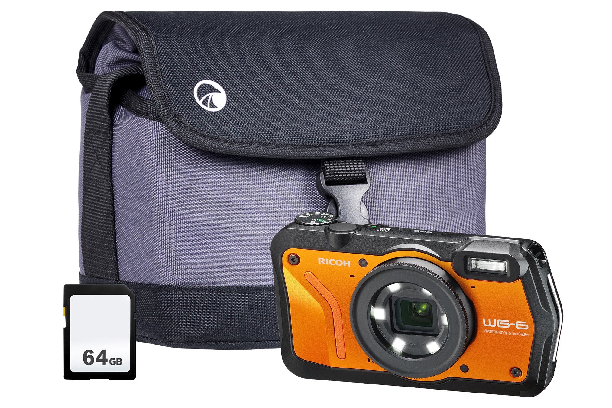 Ricoh WG-6 20MP 5x Zoom Tough Compact Camera Orange Maplin The  Electronics Specialist