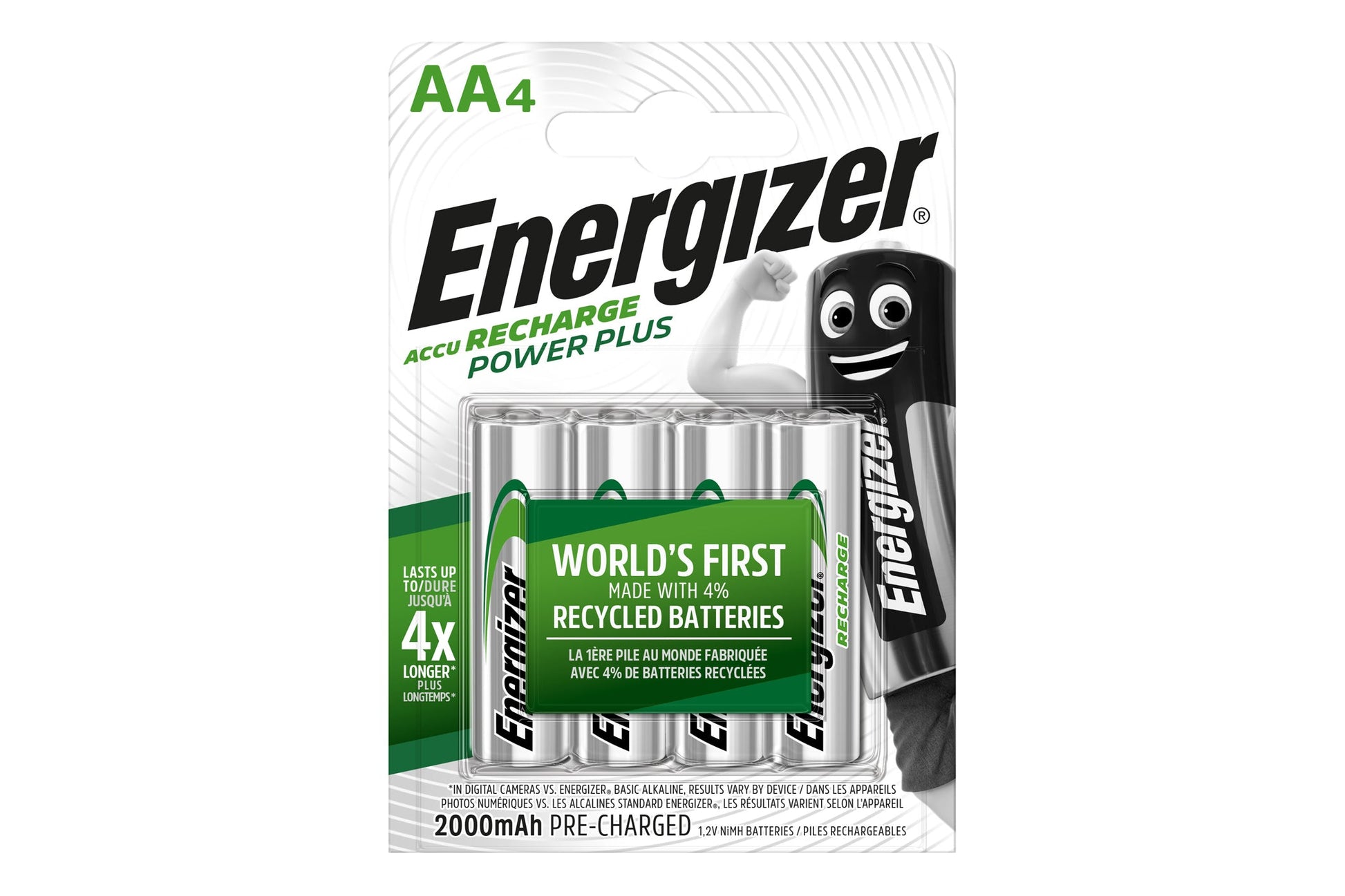 Piles alcalines Energizer AA/AAA