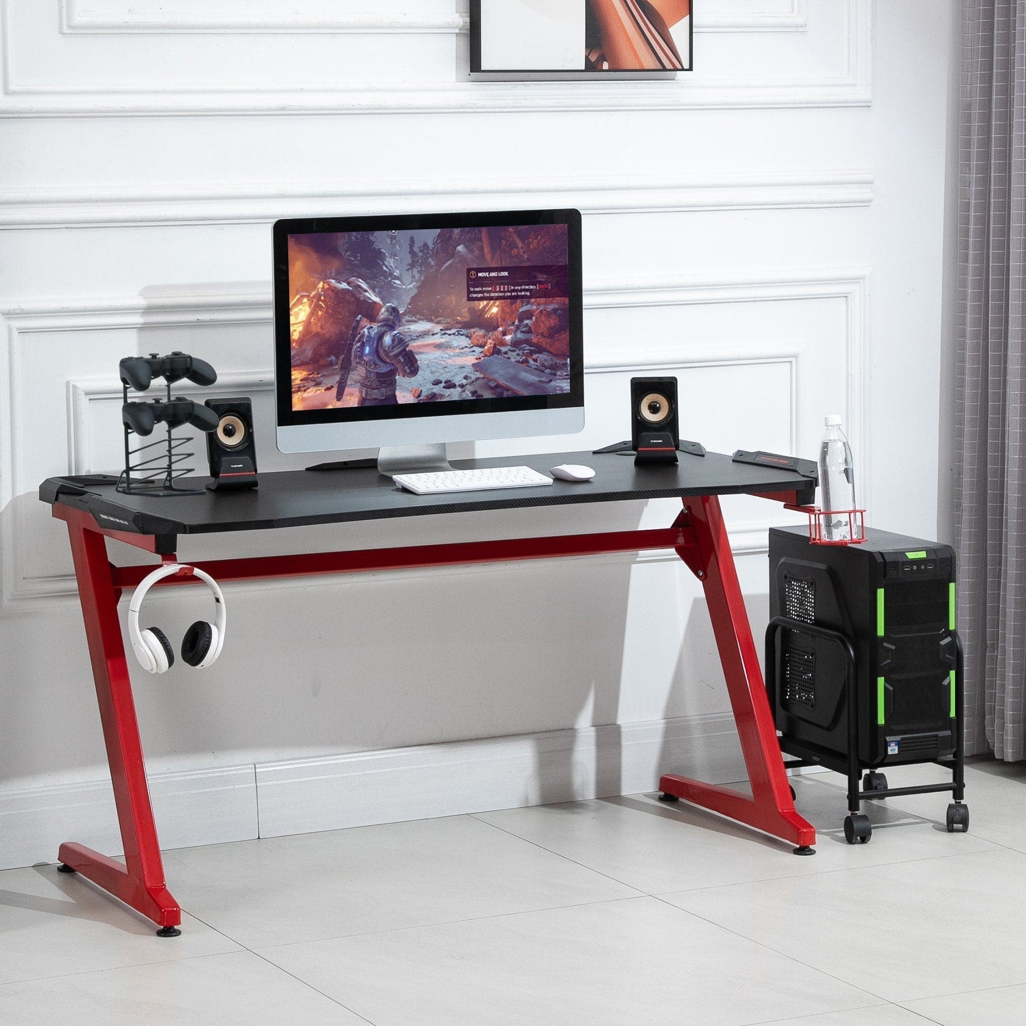 Moving deals gaming desk